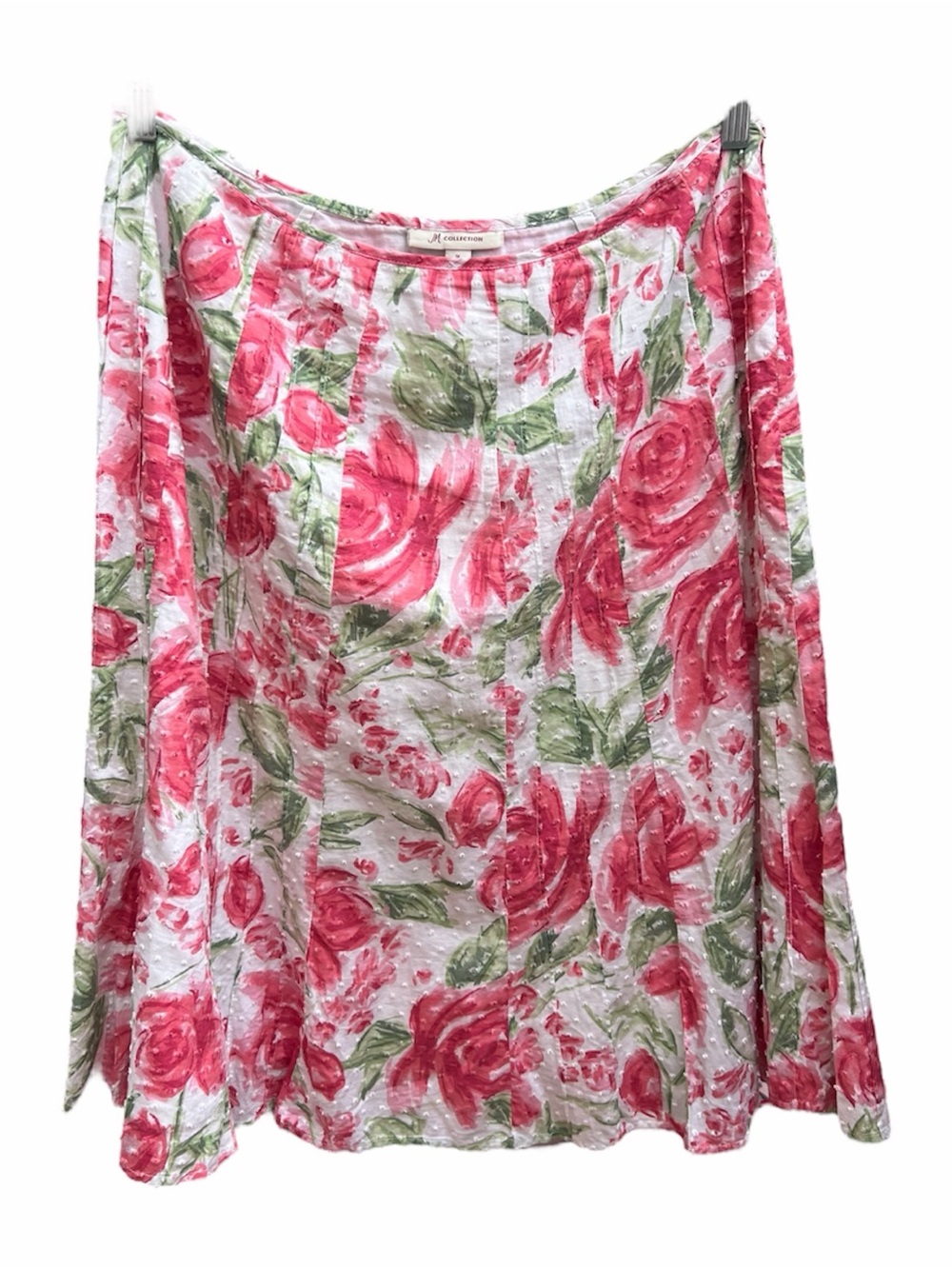 Vintage JM Collection Pink Floral Maxi Skirt